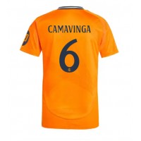 Camisa de time de futebol Real Madrid Eduardo Camavinga #6 Replicas 2º Equipamento 2024-25 Manga Curta